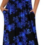 Tencede Womens Plus Size Maxi Dresses Summer