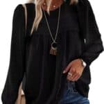 Boho Tops for Women Long Sleeve Shirts