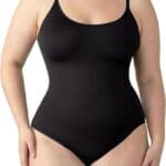 SHAPERMINT Scoop Neck Bodysuit for Women