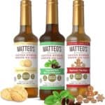 Matteos Holiday Coffee Syrup Gift Set