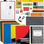 60 Piece School Supplies Kit for Kids
