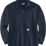 Carhartt Mens Loose Fit Midweight QuarterZip MockNeck