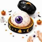 Halloween White Eye Decorative Figure with Mini