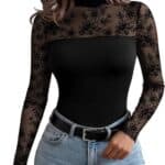 Zeagoo Long Sleeve Shirts for Womens Lace