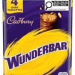 Cadbury Wunderbar Chocolatey Candy Bars Multipack 4